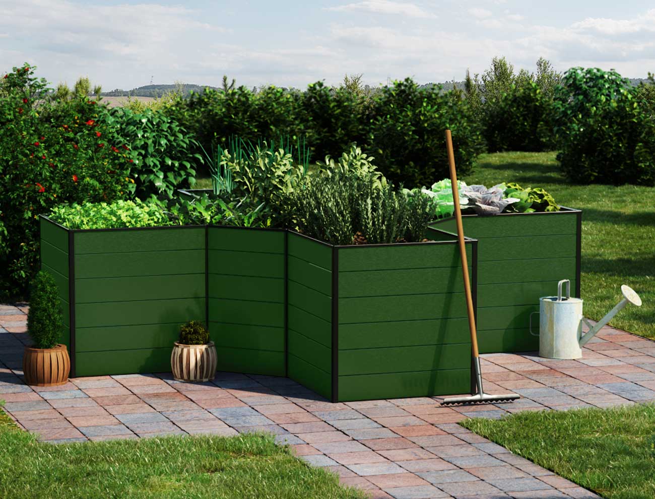 Hochbeet kaufen individuelle Formen GFP Hobby Line