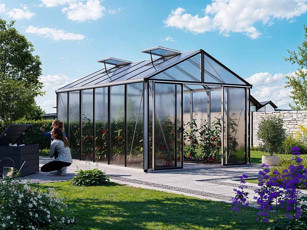 Gewächshaus ASTERIA 311x460cm,  10 oder...