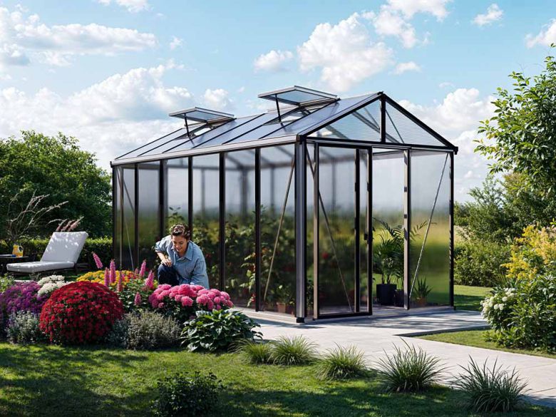Gewächshaus DIAMAS 24 - Premium