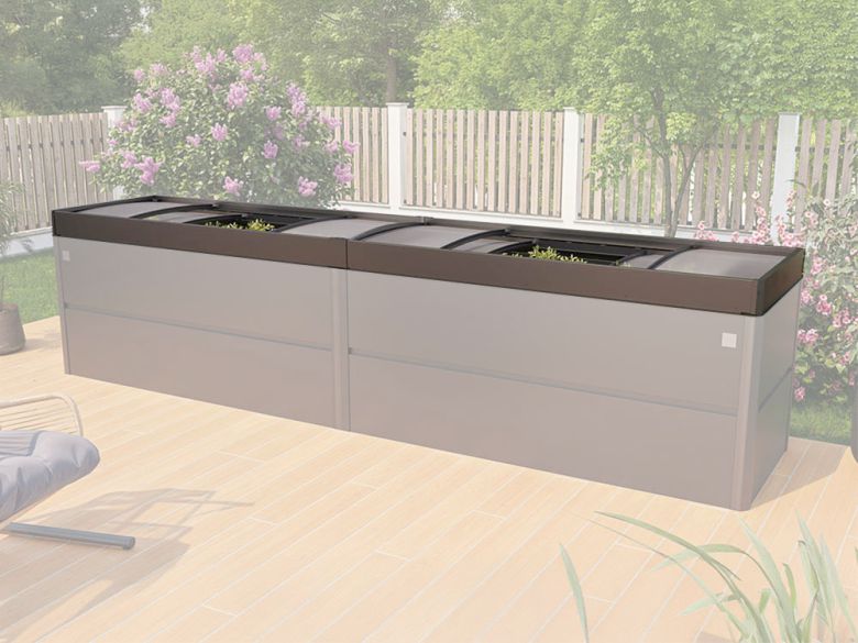 Frühbeetaufsatz für Design Hochbeet THEO & NELE 3009