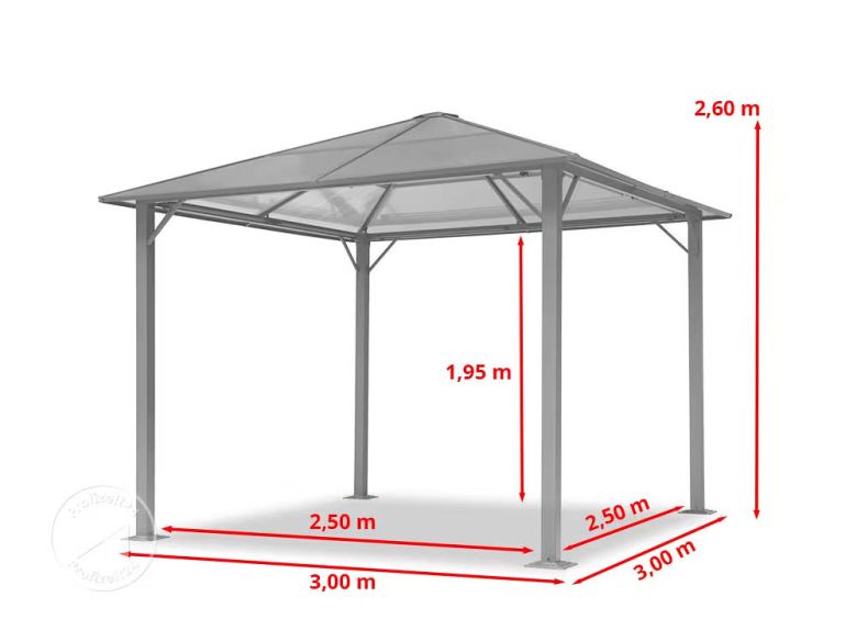 Gartenpavillon Deluxe Light