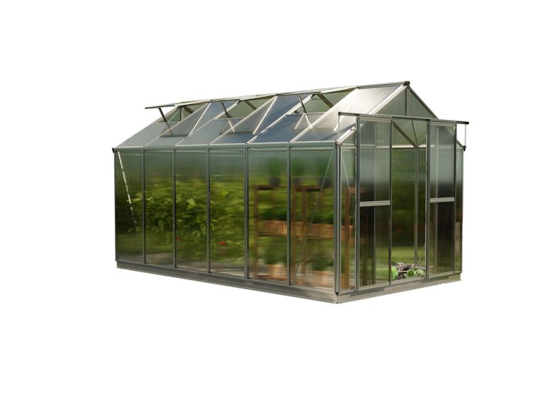 Gewächshaus SAPHIR 6-inkl. Stegplatten 6 mm-Aktionsset - XL