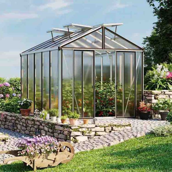 Gewächshaus HERA 5 STEG - PREMIUM