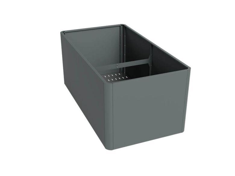 Hochbeet Mario 1910 XL Anthrazit, inkl. Wühlmausgitter