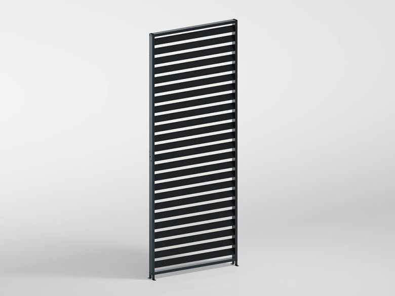 Lamellenwand 90 - für Wand 300 cm