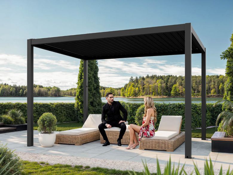 Pergola 350 x 291 cm - Anthrazit