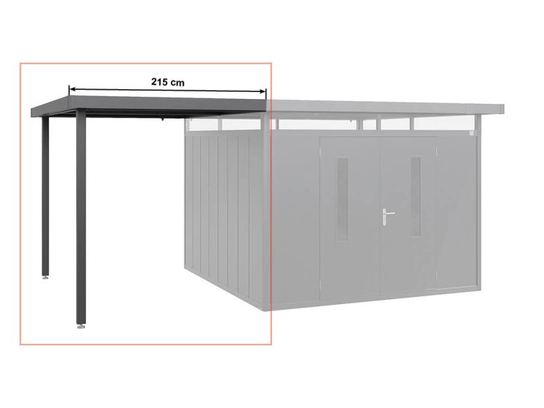 Seitendach für Elias-Jonas 2623 & 3023