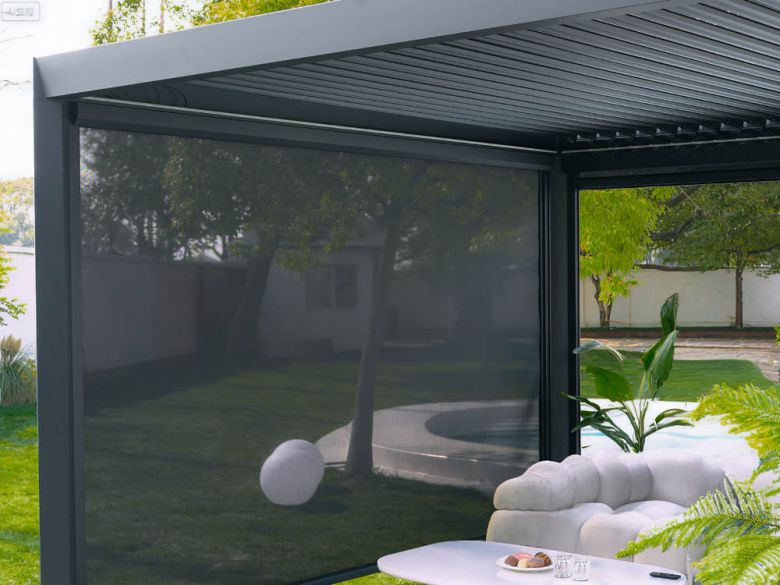 Seitenmarkise für Seitenwandlänge 350 cm (1 Stk.)