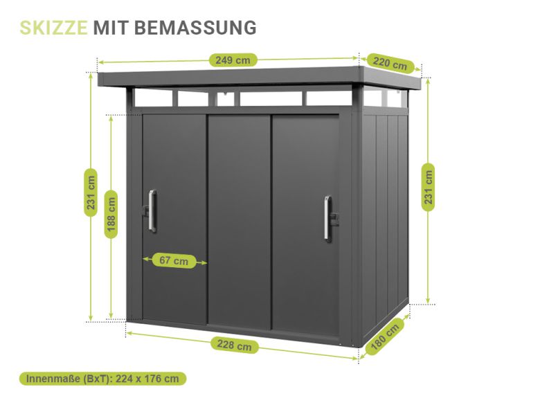 Gerätehaus Jonas 2318