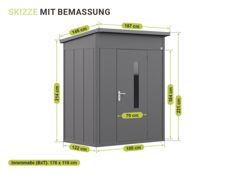 Gerätehaus Felix 1812