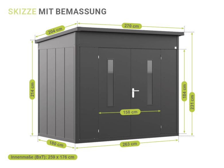 Gerätehaus Felix 2618