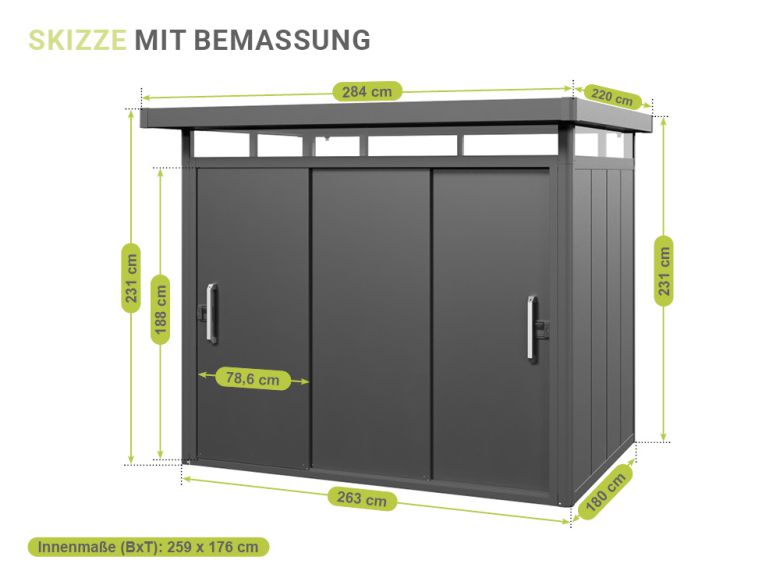Gerätehaus Jonas 2618