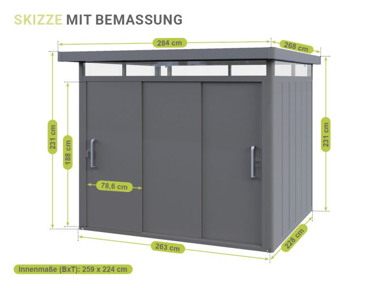 Gerätehaus Jonas 2623