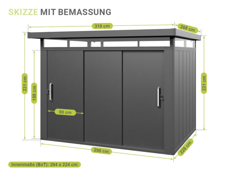 Gerätehaus Jonas 3023