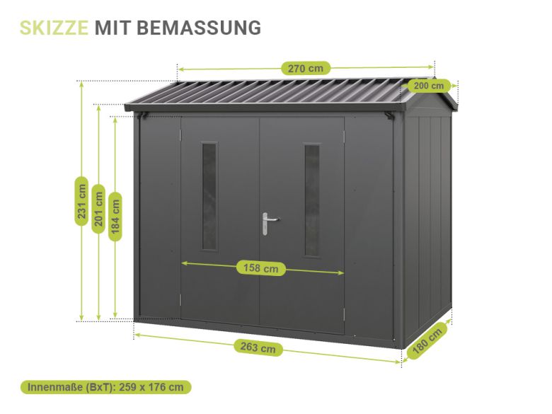 Gerätehaus Lars 2618