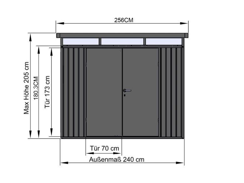 Gerätehaus Amira 2418