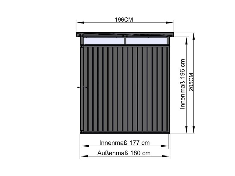 Gerätehaus Amira 2418