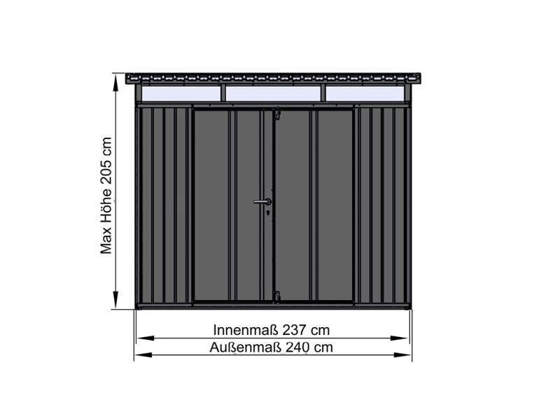 Gerätehaus Amira 2418