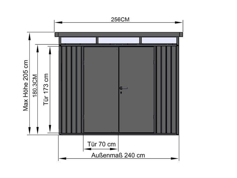 Gerätehaus Amira 2421