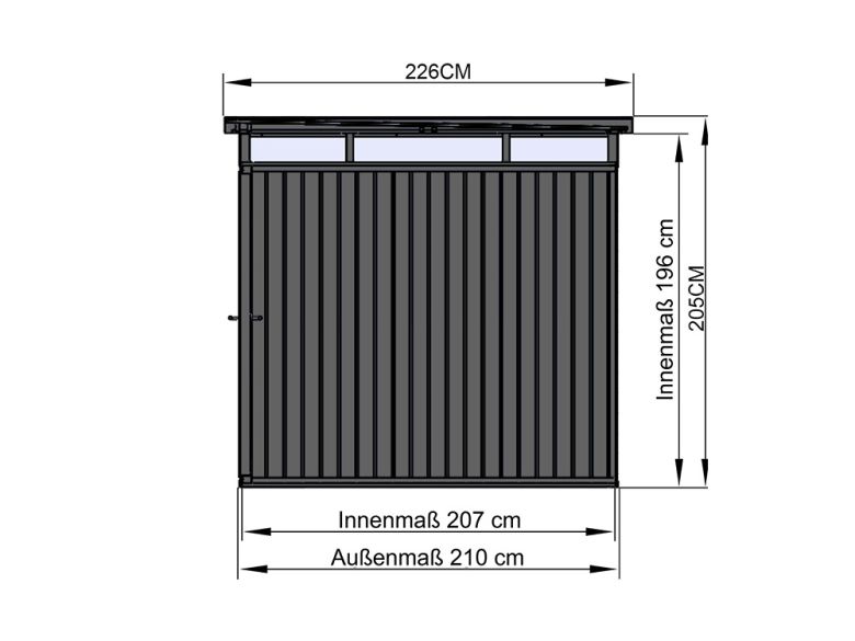Gerätehaus Amira 2421