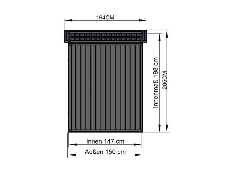 Gerätehaus Mia 2115