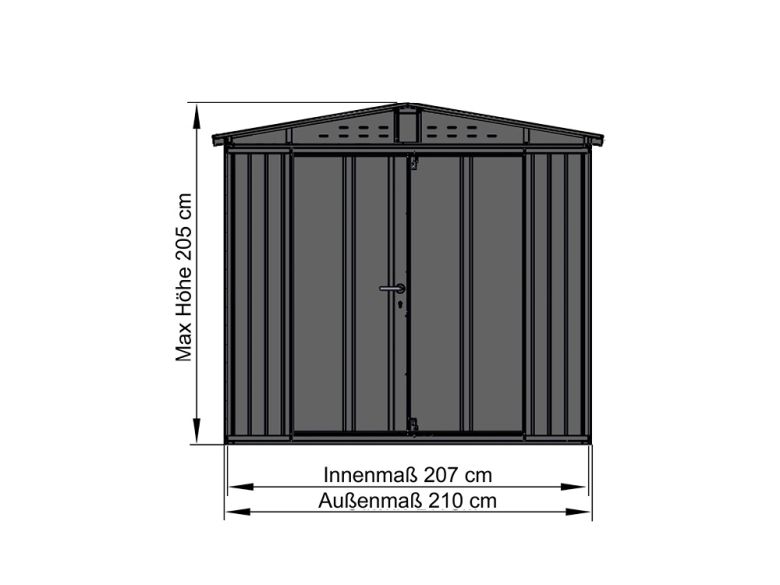 Gerätehaus Mia 2115