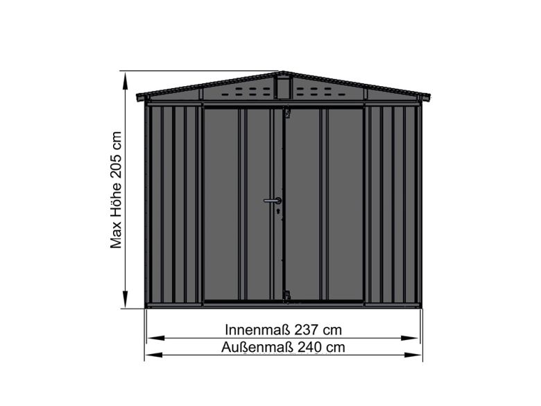 Gerätehaus Mia 2418