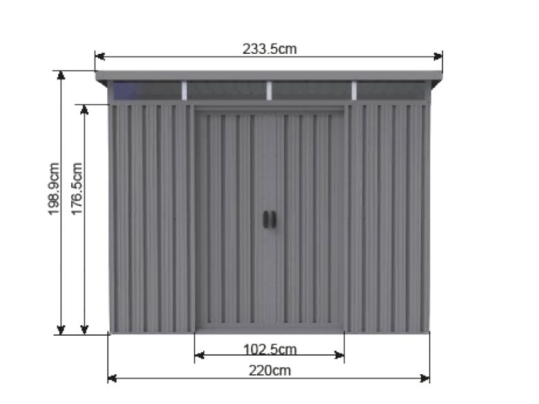 Gerätehaus Bob 2216