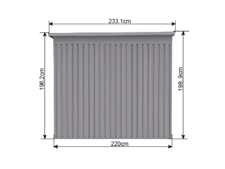 Gerätehaus Bob 2222