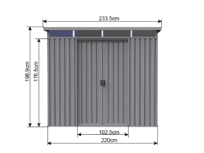 Gerätehaus Bob 2222