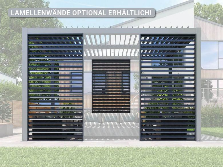 Pergola 691 x 350 cm - Anthrazit