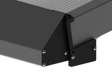 Regenrinne für Carport Nico in der Farbe anthrazit. Eignet sich sehr gut um das Regenwasser auf einen bestimmten Punkt umzuleiten. Sehr Praktisch und Langlebig da das Material aus Aluminium besteht.