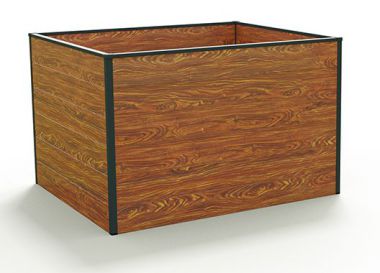 Hochbeet Christina 119 x 99-Holzoptik