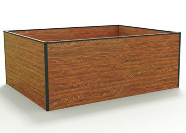 Hochbeet Christina 195 x 150-Holzoptik