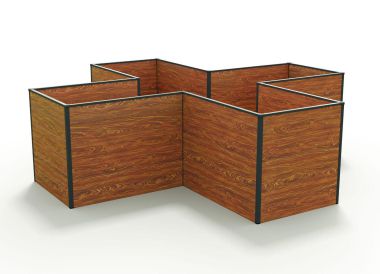Hochbeet Elisabeth-Holzoptik 269