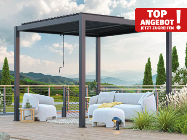 Pergola 290 x 290 cm - Anthrazit