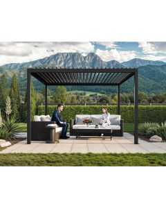 Pergola 350 x 350 cm - Anthrazit