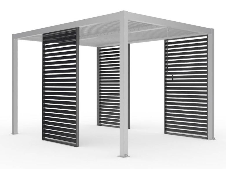 Lamellenwand Aluminium 350 (1 Stk.)