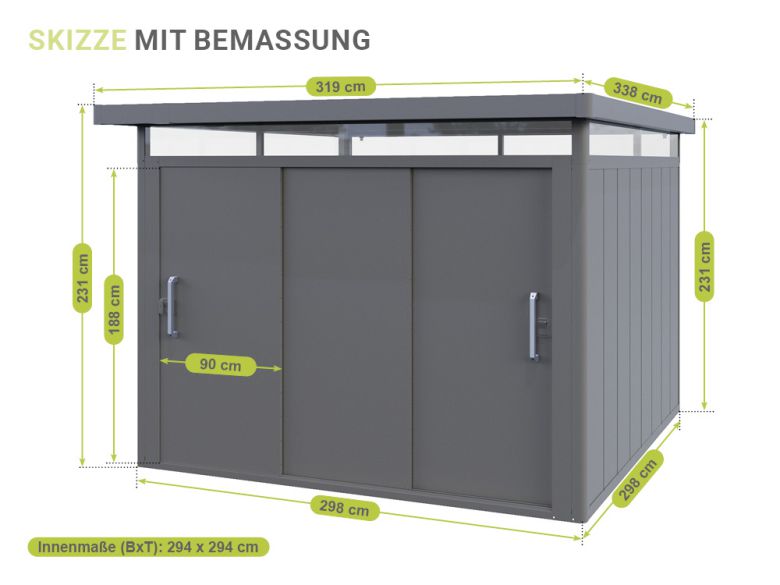 Gerätehaus Jonas 3030