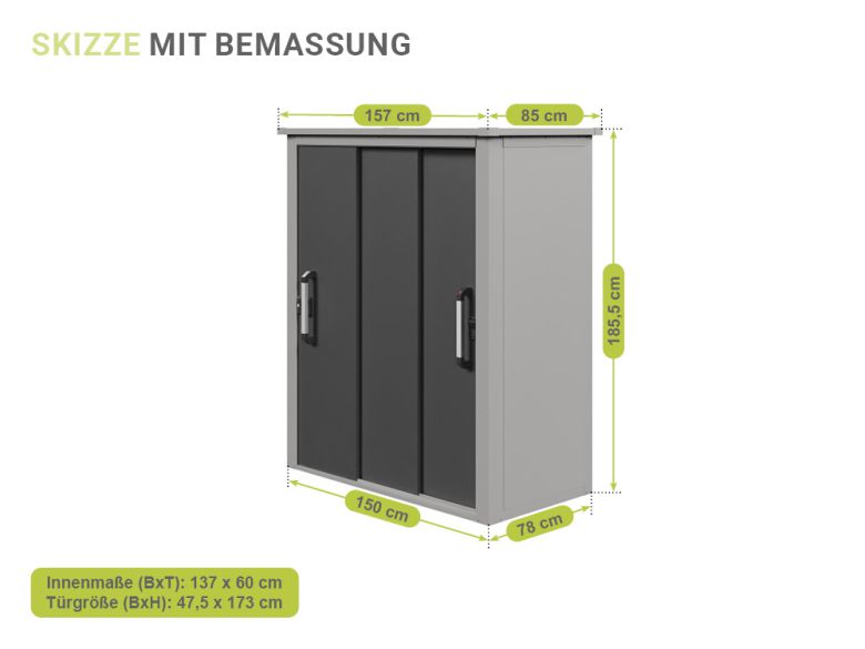 Geräteschrank Leona 1508 XL