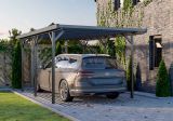 Carport Aluminium anthrazit RAL 7016