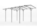 Carport NICO - Aluminium eloxiert 