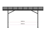 Carport Claudio - Anthrazit