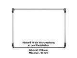 Gewächshaus Ablagetisch 730 - Aluminium Natur