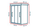 Geräteschrank Leon 1208 L