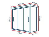 Geräteschrank Leon 2108 XL