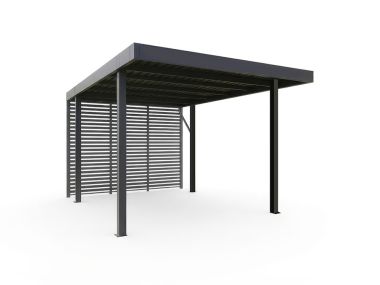 Lamellenwand 100 - für Wand 310 cm