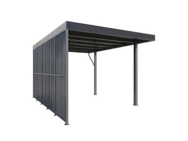 Lamellenwand vertikal 88 - für Wand 450 cm