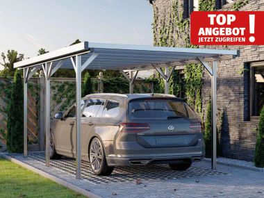 Carport JULIA - Aluminium Eloxiert