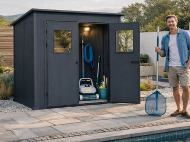 Kunststoffgerätehaus Lara 1813